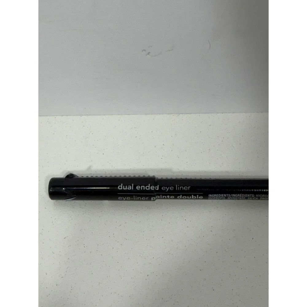 Avon Dual Ended Eye Liner Pencil‎ Black-Silver Noir-Argent New